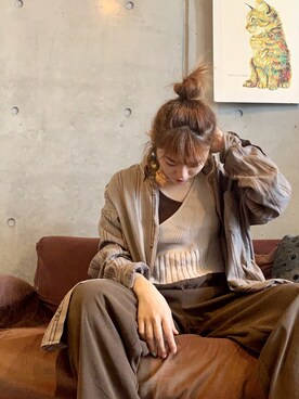 ERRIさん（レディース・161cm）の春コーディネート