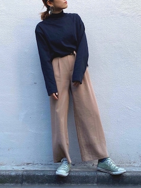 ERRIさん（レディース・161cm）の春コーディネート