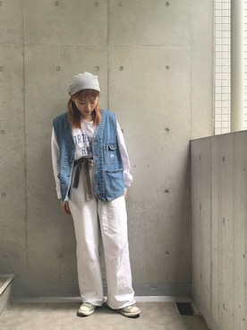 ERRIさん(レディース・161cm)の春コーディネート