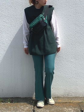 ERRIさん（レディース・161cm）の春コーディネート