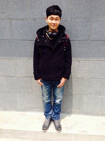 IZZUE | 多功能連帽外套附可卸式長版(その他アウター)