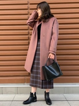 aoiさん（レディース・161cm）の冬コーディネート
