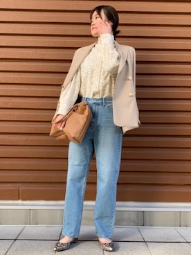 aoiさん（レディース・161cm）の冬コーディネート