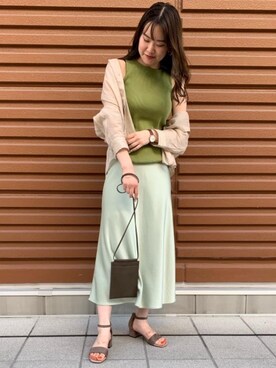 「☆この夏取り入れたいアメスリトップス」｜aoiさん（レディース・161cm）の夏コーディネート