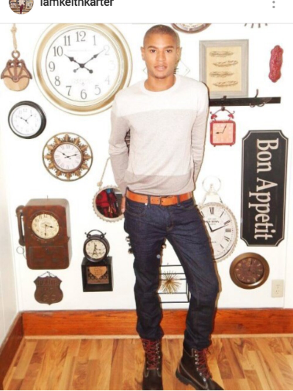 「summer、VINTAGE、casual」｜「timberland 40°のアイテム（ブーツ、その他）」を使った、Keith Karterさん（メンズ・190cm）の秋コーディネートの1枚目の写真