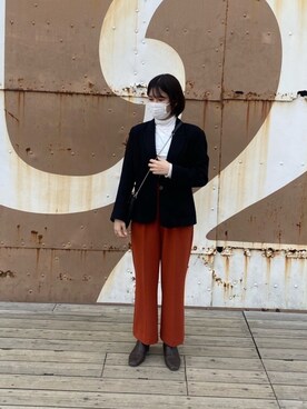 ゆーまるさん（レディース・160cm）の冬コーディネート