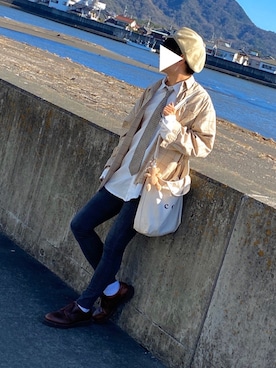 「アイテム（フォーマルスーツ/小物）」を使った、せいじゅさん（メンズ・171cm・20代）の冬コーディネート