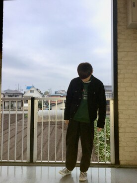 👽さん（メンズ・173cm）の秋コーディネート