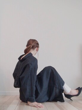 「PRIMA（プリマ）のアイテム」を使った、mituamiさん（レディース・163cm）の春コーディネート