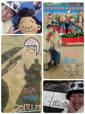 「百道浜」｜「アイテム（その他）」を使った、宮崎鈴子さん（レディース・161cm）の冬コーディネート