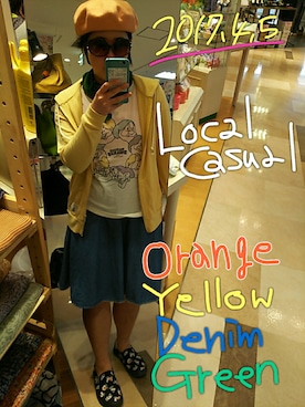 宮崎鈴子さんのコーディネート