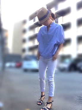 「PACIFIC STATE（パシフィックステート）のアイテム（ハット）」を使った、kyanpanchiさん（レディース・152cm）の秋コーディネート