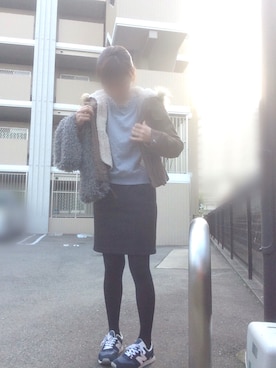 「tocco（トッコ）のアイテム（スウェット）」を使った、kyanpanchiさん（レディース・152cm）の秋コーディネート