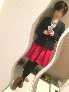 「tocco（トッコ）のアイテム（スウェット）」を使った、kyanpanchiさん（レディース・152cm）の春コーディネート