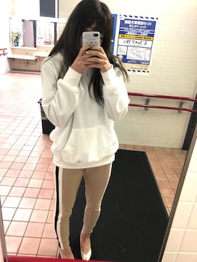 「大学生コーデ」｜「アイテム（パンプス）」を使った、𝕜𝕪𝕠𝕜𝕠さん（レディース・169cm）の春コーディネート