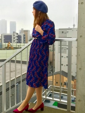 「資生堂インテグレートプレゼンツ 秋服×「#コク色シャドウ」でいい女になろうキャンペーン（シセイドウインテグレート）のアイテム」を使った、ちぃーさん（レディース・161cm）の秋コーディネート