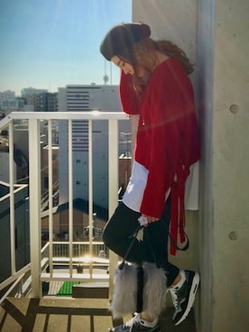 ちぃーさん（レディース・161cm）の冬コーディネート