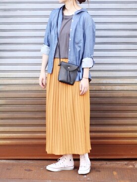 「thevirgnia」｜「アイテム（アクセサリー）」を使った、ちぃーさん（レディース・161cm）の夏コーディネート