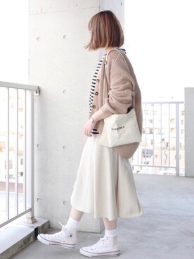 ちぃーさん（レディース・161cm）の春コーディネート