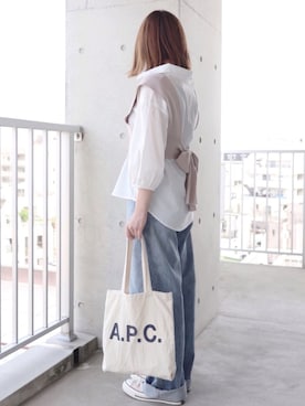 ちぃーさん（レディース・161cm）の春コーディネート