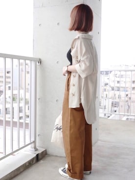「UNIQLOU」｜「アイテム（アクセサリー）」を使った、ちぃーさん（レディース・161cm）の夏コーディネート