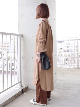 「Arumlily（アロムリリィ）のアイテム」を使った、ちぃーさん（レディース・161cm）の秋コーディネート