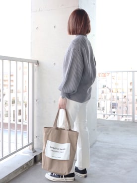 「beautiful people」｜「アイテム（福袋/福箱）」を使った、ちぃーさん（レディース・161cm）の秋コーディネート