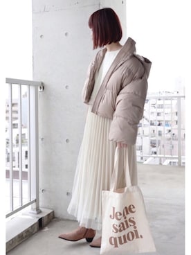 ちぃーさん（レディース・161cm）の秋コーディネート