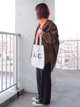 ちぃーさん（レディース・161cm）の秋コーディネート