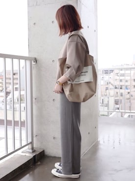 「beautiful people」｜「アイテム（福袋/福箱）」を使った、ちぃーさん（レディース・161cm）の秋コーディネート