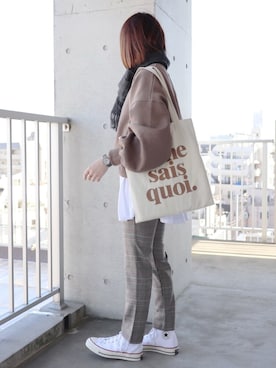 ちぃーさん（レディース・161cm）の冬コーディネート