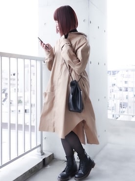 ちぃーさん（レディース・161cm）の冬コーディネート