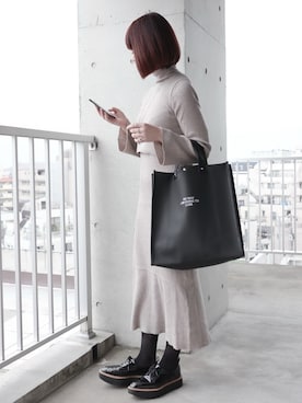 ちぃーさん（レディース・161cm）の冬コーディネート