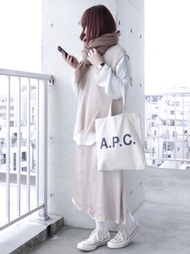 ちぃーさん（レディース・161cm）の春コーディネート