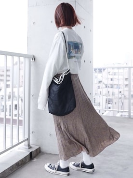 「beautiful people」｜「アイテム（福袋/福箱）」を使った、ちぃーさん（レディース・161cm）の春コーディネート