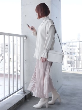 「AmbreNeige」｜「アイテム（福袋/福箱）」を使った、ちぃーさん（レディース・161cm）の春コーディネート