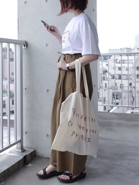 ちぃーさん（レディース・161cm）の夏コーディネート