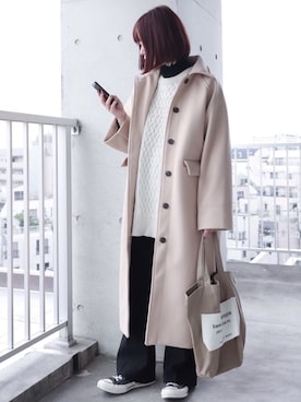 ちぃーさん（レディース・161cm）の秋コーディネート