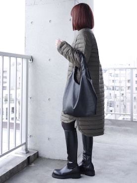 ちぃーさん（レディース・161cm）の冬コーディネート