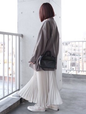 「ブラウンコーデ」｜「アイテム（福袋/福箱）」を使った、ちぃーさん（レディース・161cm）の冬コーディネート