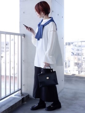 「スクエアトゥ」｜「アイテム（福袋/福箱）」を使った、ちぃーさん（レディース・161cm）の冬コーディネート