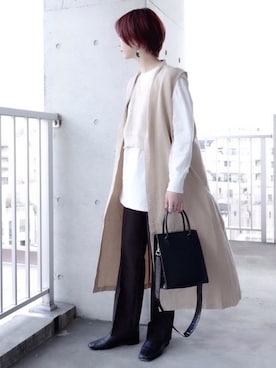 ちぃーさん（レディース・161cm）の春コーディネート