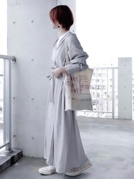 マキシ丈ワンピース の人気ファッションコーディネート Wear