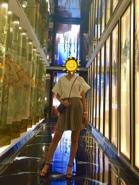 阿斯顿法国红酒さん（レディース・170cm）の夏コーディネート