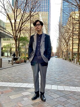 「#instagood」｜「アイテム（ジャケット/アウター）」を使った、shuuuut510さん（メンズ・179cm）の冬コーディネート