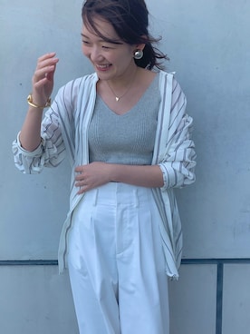 IWAMOTOさん(レディース・171cm)の春コーディネート