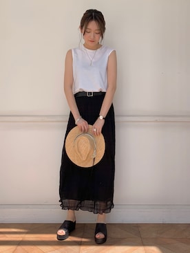 IWAMOTOさん（レディース・171cm）の春コーディネート