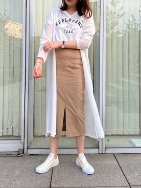 IWAMOTOさん(レディース・171cm)の春コーディネート