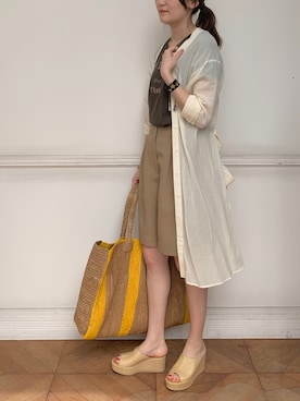 IWAMOTOさん(レディース・171cm)の春コーディネート