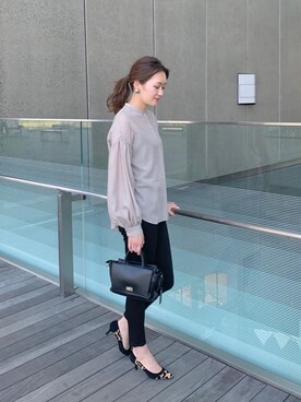 「ラブアンドピース2020」｜「アイテム（パンプス）」を使った、IWAMOTOさん（レディース・171cm）の秋コーディネート